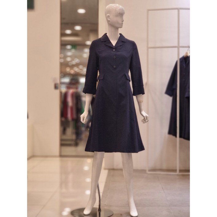 크로커다일레이디 카라형 플레어 원피스 CLDFOP101