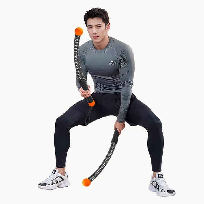 HAM 배틀로프 시뮬레이터 다이어트 전신 헬스용품, 오렌지