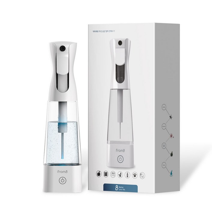 닥터제로 무선 살균 탈취 전해수기 살균수 손세정 과일 세척 FA147