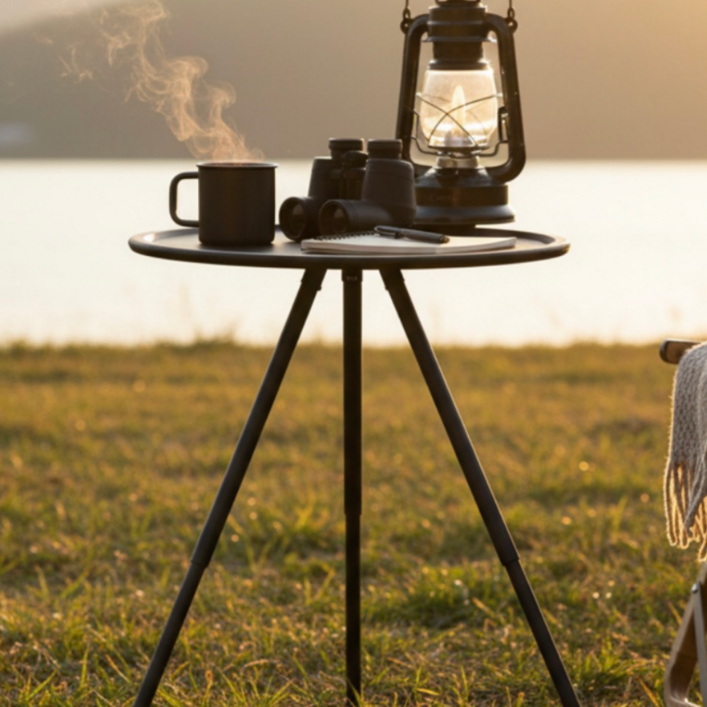 위즈쇼퍼 초경량 튼튼한 사이드 캠핑 테이블