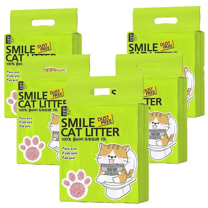 마마쇼 고양이모래 스마일 두부모래