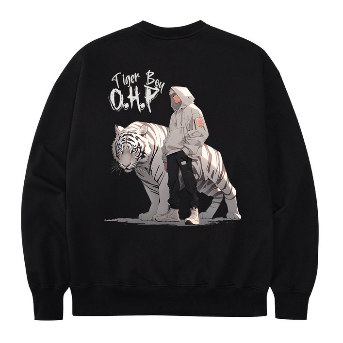 OHP 작품을 입는다 오버핏 헤비 맨투맨 Best 6