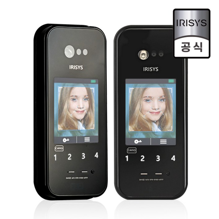 자가설치아이리시스 노터치 안면 얼굴인식 디지털 현관 도어락 아이온 IFR0200