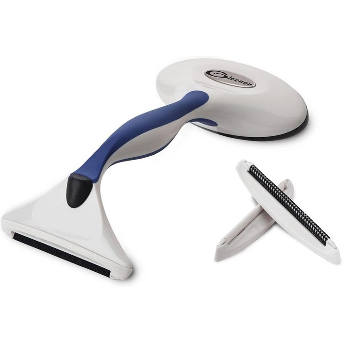 Gleener Ultimate 보풀 제거기 천 브러시  의류 가구용 조절 가능한 네이비