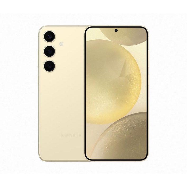 삼성전자 갤럭시 S24 자급제, 앰버 옐로우, 256GB
