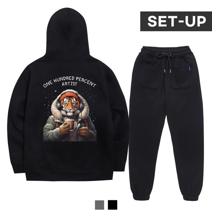 OHP X HARMONIA 기모 후드조거팬츠 셋업 Best 4