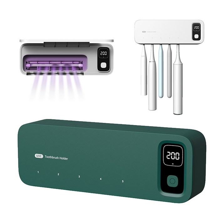 스타일닥터 칫솔살균기 UVC 자외선 살균 무선 휴대용 칫솔 소독살균기