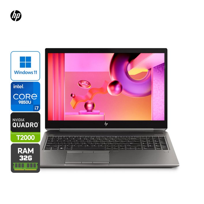 HP Z북 15 G6 9세대 코어i7 고성능 프리미엄 노트북 포토샵 영상편집