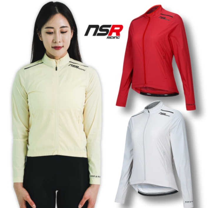 NSR 여성용 클럽 리베르떼 자전거 바람막이 자켓 기능성 윈드 점퍼  사은품증정
