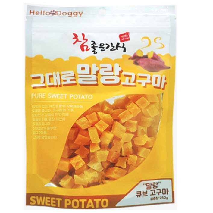 참좋은간식 그대로 말랑 큐브타입 강아지 간식