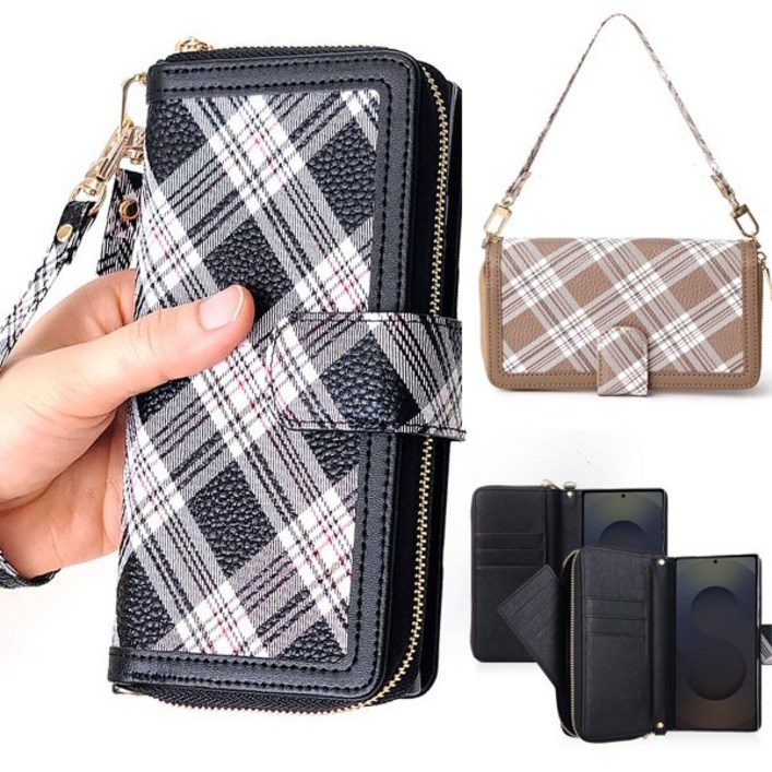 제니아 갤럭시 S20 울트라 플러스 FE 수납 많은 지퍼 다이어리 핸드폰 케이스