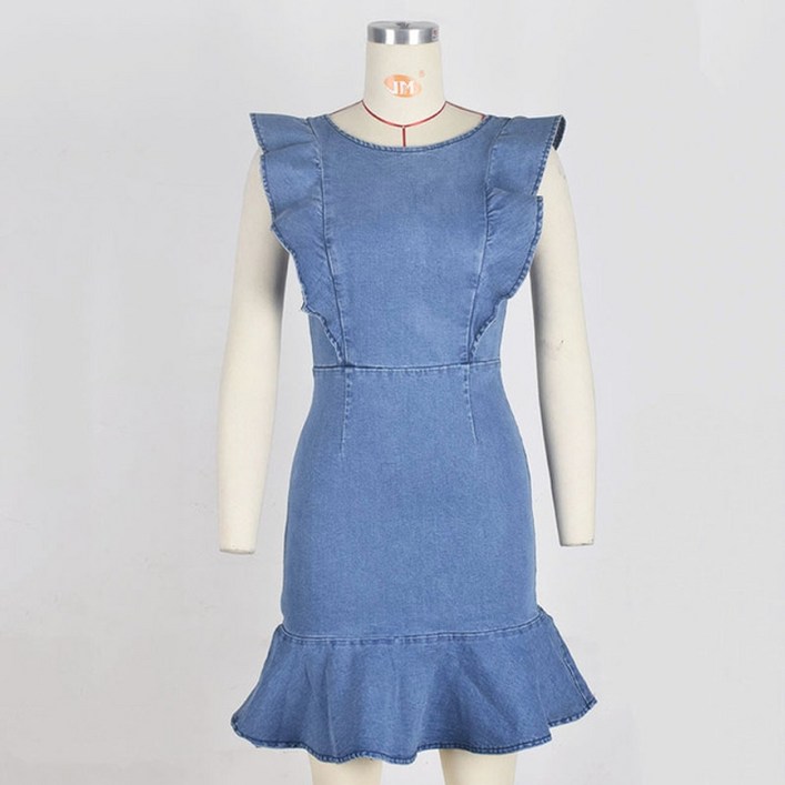 데님원피스 드레스 수입 bodycon dress women sundress casual