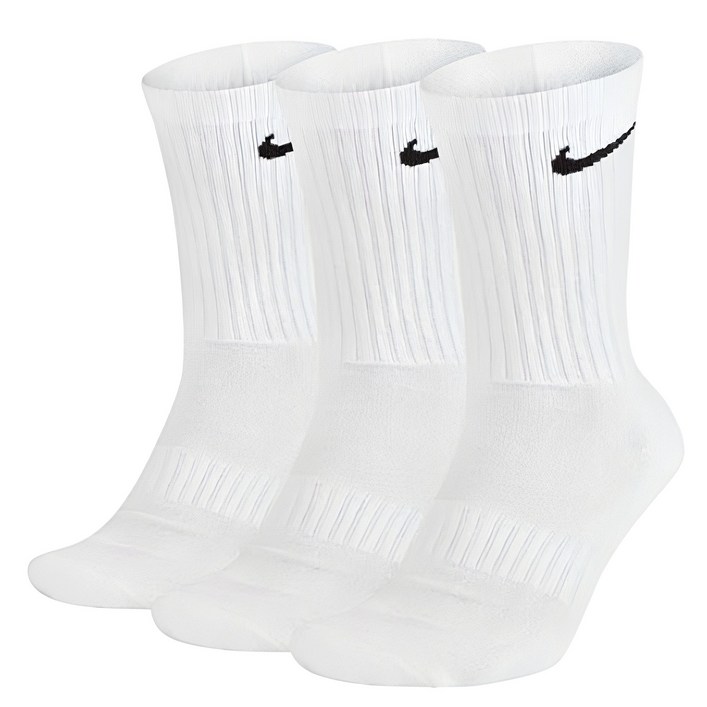 나이키 에브리데이 스우시 장목 양말 3족 SX7664100  웰던 양말 세트