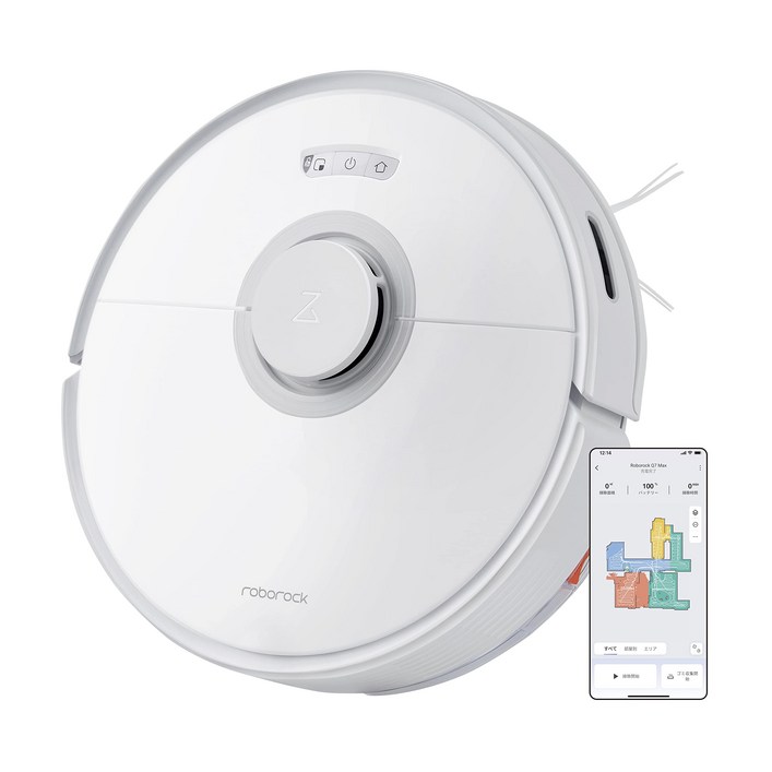 Q7 Max 4200Pa AI 로보록(Roborock) 화이트 로봇 청소기 물 닦아 대응 고정밀도