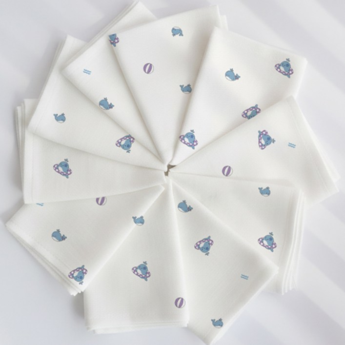 코코자네 밤부 100 시그니처 손수건 10장