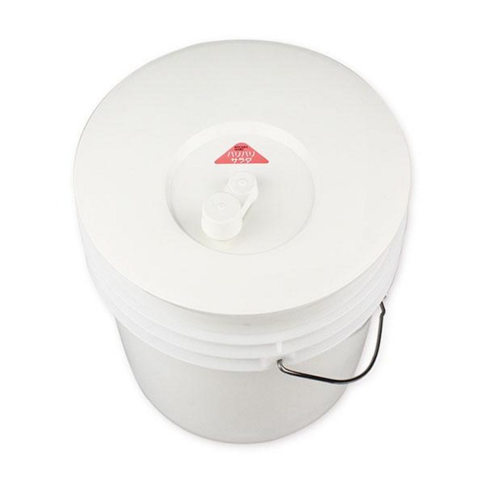 야마켄 일본 야채탈수기특대 15L예쁘고 편리한 수동 야채 물기제거 업소용, 1개, 업소용 야채탈수기화이트