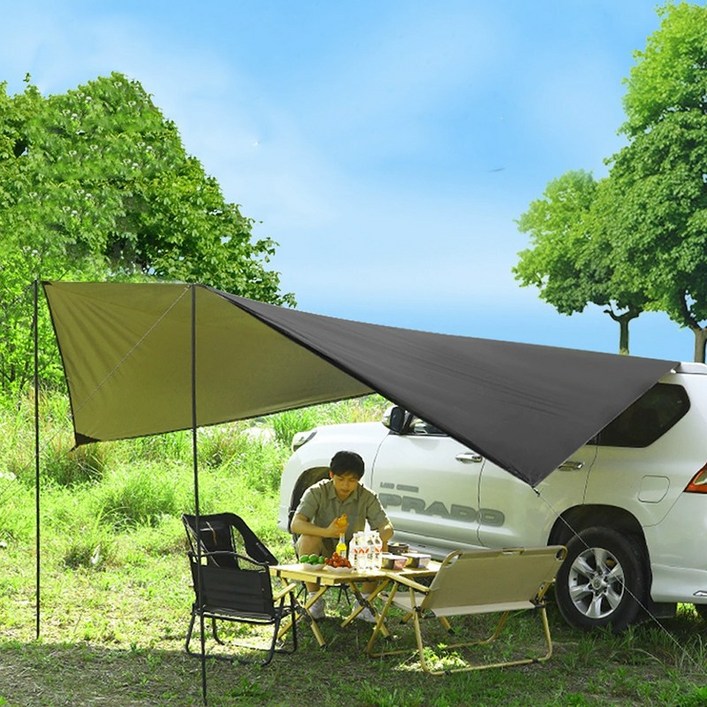 정싱 여행용 차변 텐트 옆장 천막 코팅 햇빛 가림막 야외 캠핑카 꼬리장 자동차 그늘막 정싱 여행용 차변 텐트 옆장 천막 코팅 햇빛 가림막 야외 캠핑카 꼬리장 자동차 그늘막