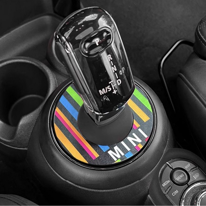 도우팩토리미니쿠퍼 기어 레버 더스트 커버 먼지 방지 커버 , 다양한 색상, F바디 전용, 전자식 기어 전용, 전자식폴스미스스타일, 1개