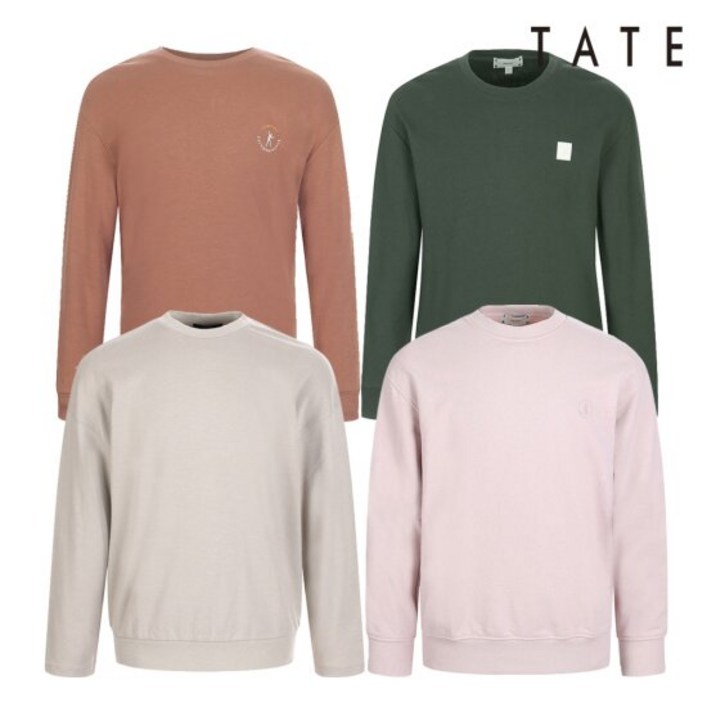 테이트 TATE 남녀공용 맨투맨 티셔츠 4종 택1 649062