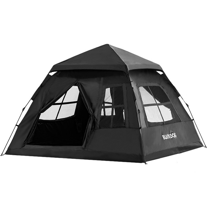 블랙독 원터치 텐트 3-4인용  오토캠핑 차박 텐트