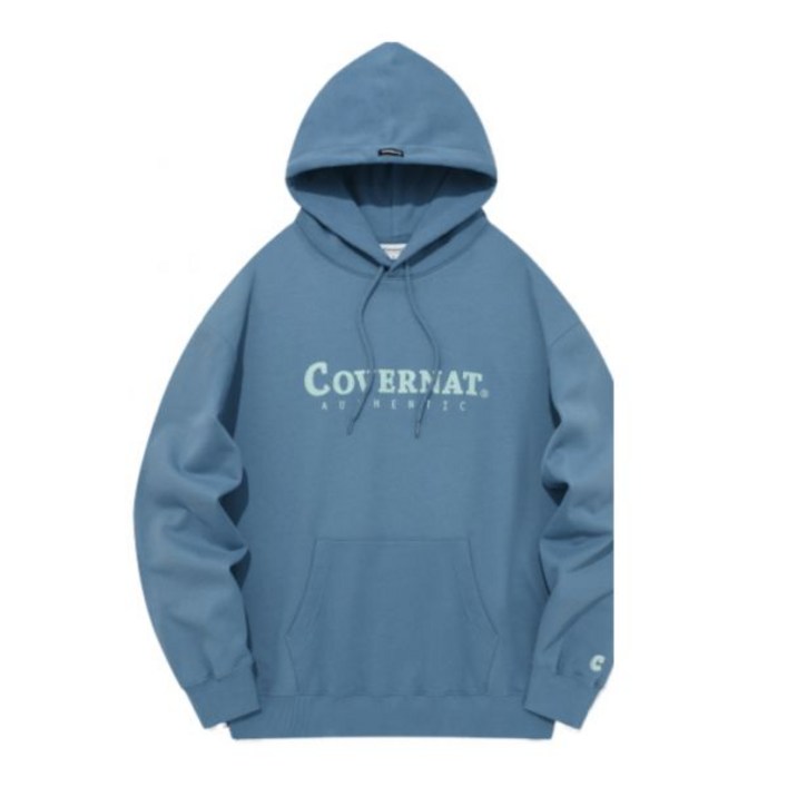 국내매장판 COVERNAT 커버낫 후드티 어센틱 로고 후디 블루 318843 국내매장판 COVERNAT 커버낫 후드티 어센틱 로고 후디 블루 318843