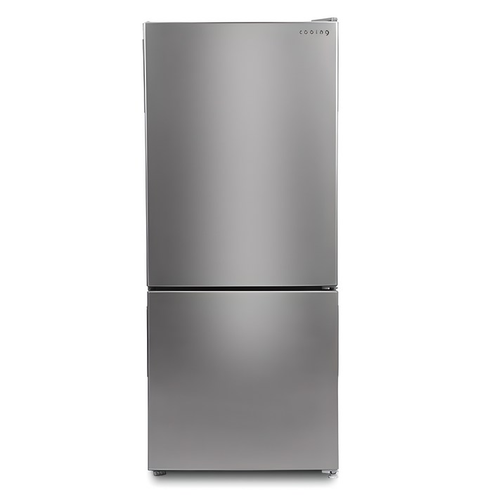 쿠잉전자 메탈 콤비 117L 2도어 냉장고 방문설치, REFC120S