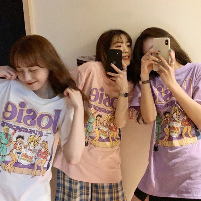 로지 네이밍 여성 반팔티셔츠 3P 로지 네이밍 여성 반팔티셔츠 3P