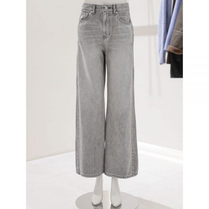 백화점 듀엘 워시드 데님 팬츠 D253PSA201 아울렛