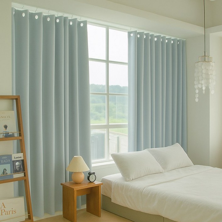 데보코 아일렛 암막커튼 2p