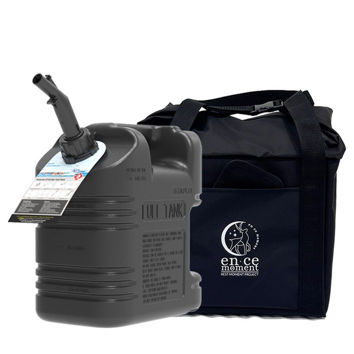 엔써모먼트 ALL블랙 연료통 가방 세트 씨플로 올스타 등유통 10리터, 20리터, 1세트, 10리터 씨플로 올스타 연료통 가방 블랙세트