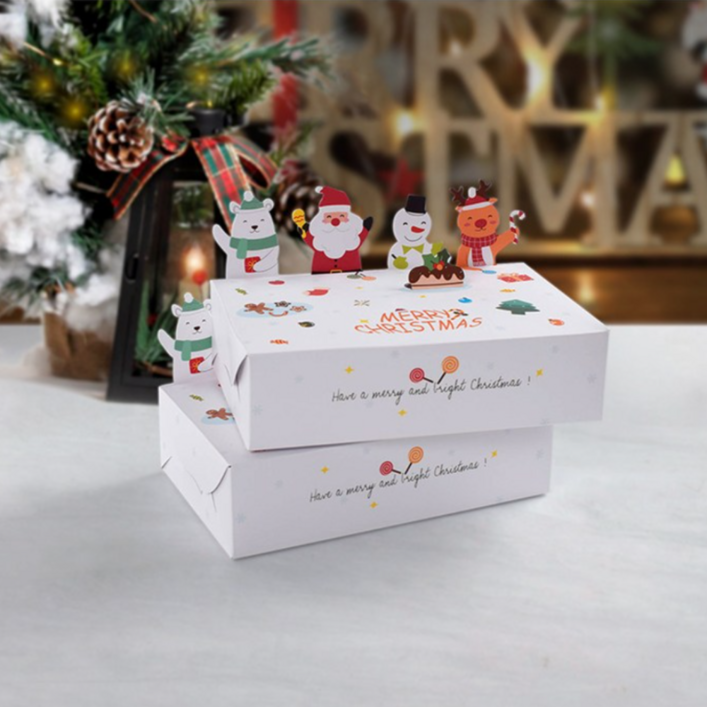 러브스원 크리스마스 소형 쿠키 선물 포장박스 10P