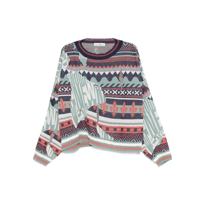 비비안웨스트우드 울 혼방 스웨터