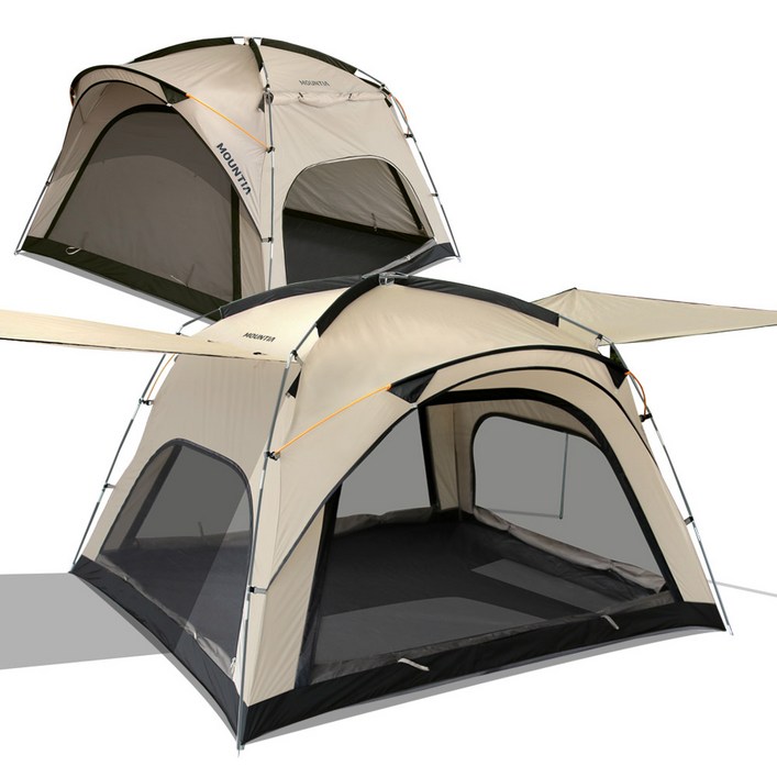 마운티아 클레버 캐노피 45인그늘막 텐트 4면모기장