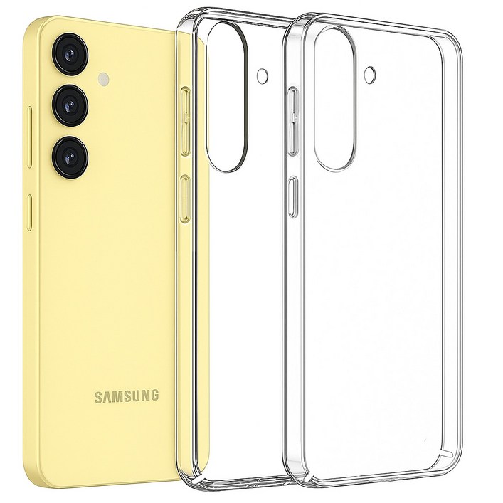 아이엔조이 하드 투명 카메라 보호 아이폰 갤럭시s 휴대폰 케이스 2개