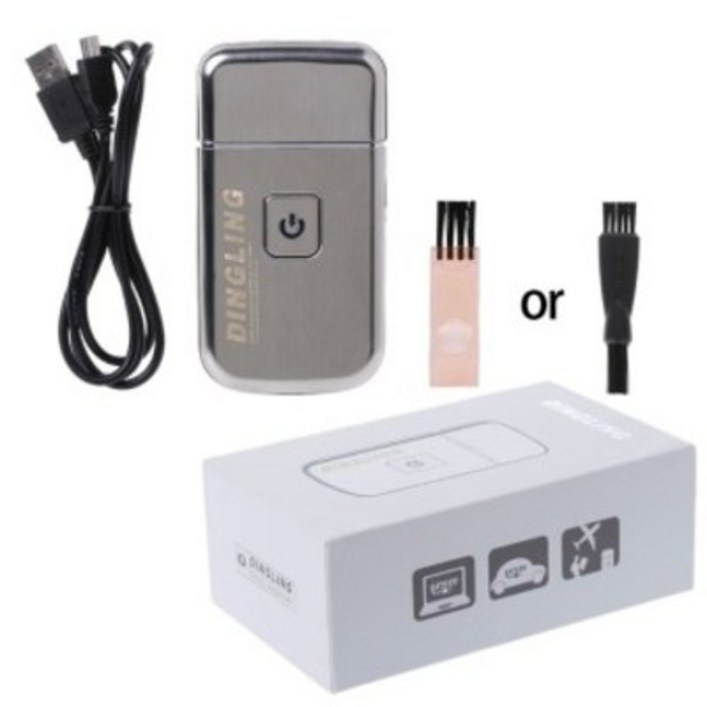 미니 USB 충전식 왕복 운동 블레이드 전기 면도기 면도기 KM5088