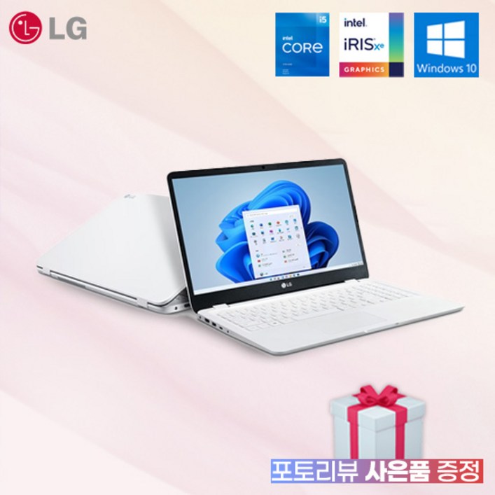 LG 울트라북 코어i5 (11세대) 램16G SSD 256G 윈도11프로, 15U50P, WIN10 Pro, 16GB, 256GB, 코어i5, 단일색상