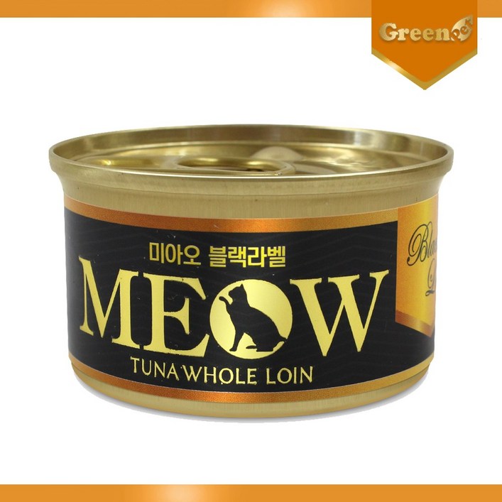 미아오 블랙라벨 고양이캔 유통기한 25년 12월 01일까지