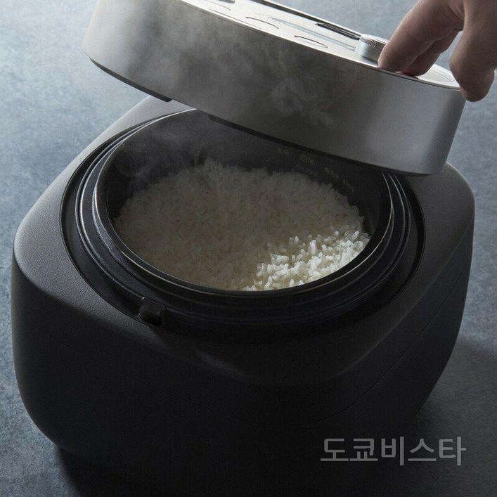 발뮤다 The Gohan 고항 전기 밥솥 이중 구조 블랙 K08ABK