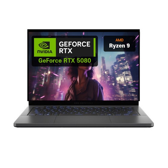 에이수스 2025 ROG 제피러스 G14 라이젠9 지포스 RTX 5080, Eclipse Gray, 4TB, 64GB, WIN11 Pro, GA403WWQS114W