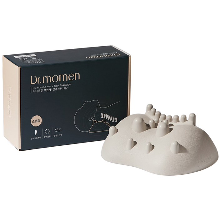닥터몸엔 넥스팟 경추베개 견인 거북목 일자목 교정 목 어깨 마사지기 소프트타입, 1개