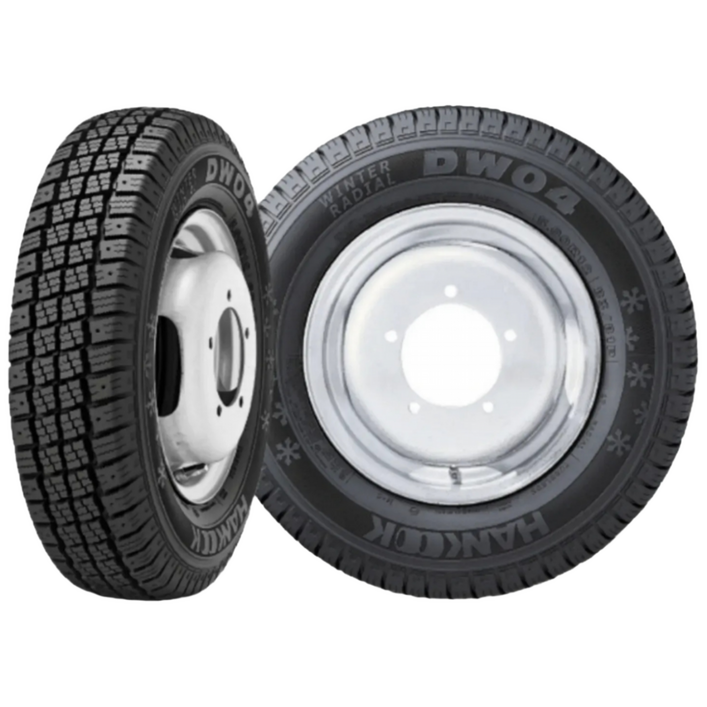 한국타이어145 13 8PR 스노우 DW04 145138p  WINTER RADIAL  포터2 봉고3 1톤 뒤 타이어, 장착 미포함, 1개