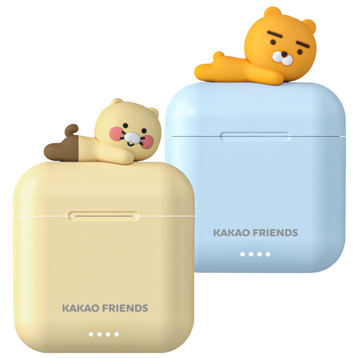 [카카오프렌즈] 5.3버전 무선 블루투스 이어폰 K1, 춘식이