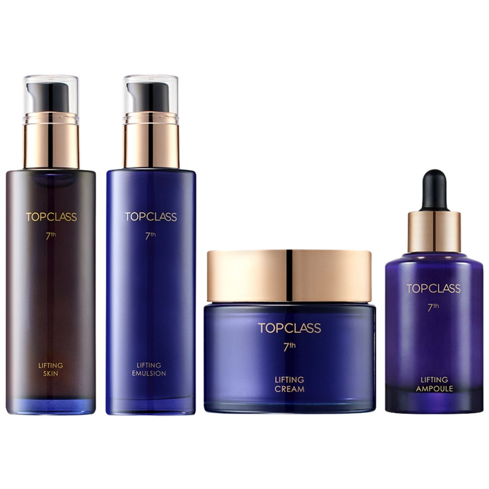 참존 탑클래스 리프팅 4종 세트 미백과 주름개선 기능성의 콜라겐 기초화장품세트