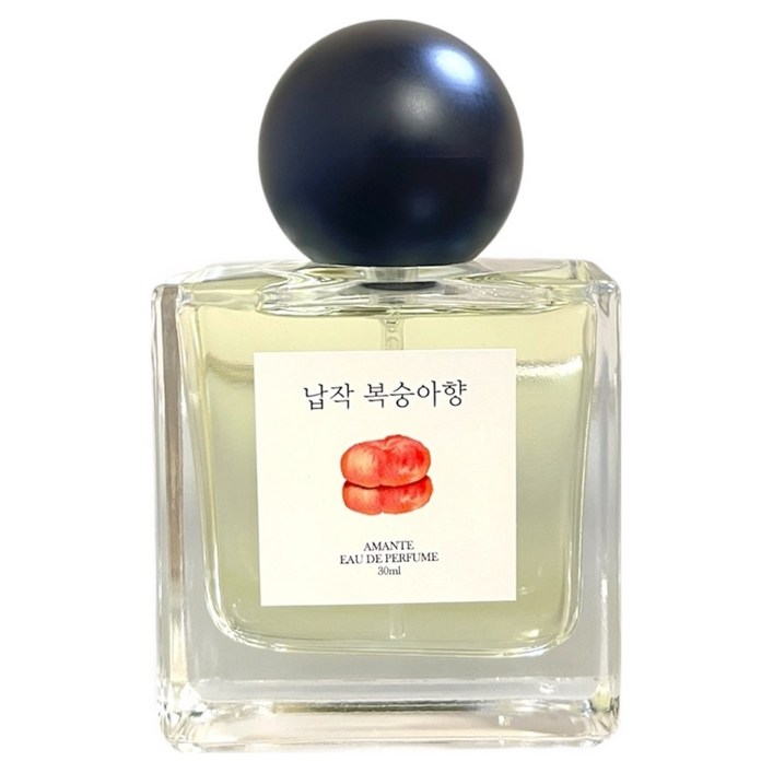 그냥 달달한 복숭아향과는 달라  납작 복숭아향