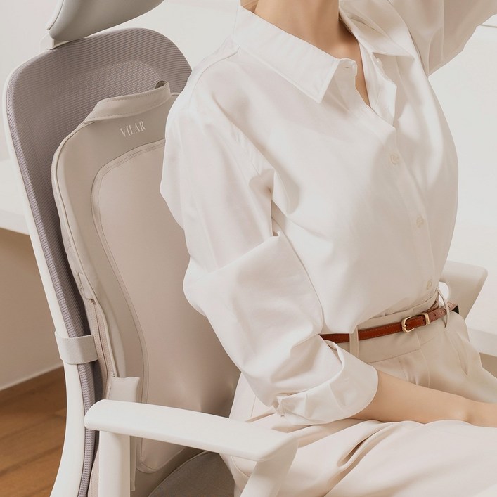 빌라르 프리미엄 등 허리 마사지기 체어