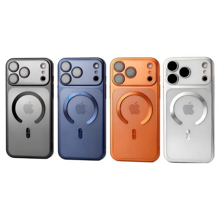 케이트 아이폰17프로프로맥스 전기도금 투명 자석케이스 카메라풀커버