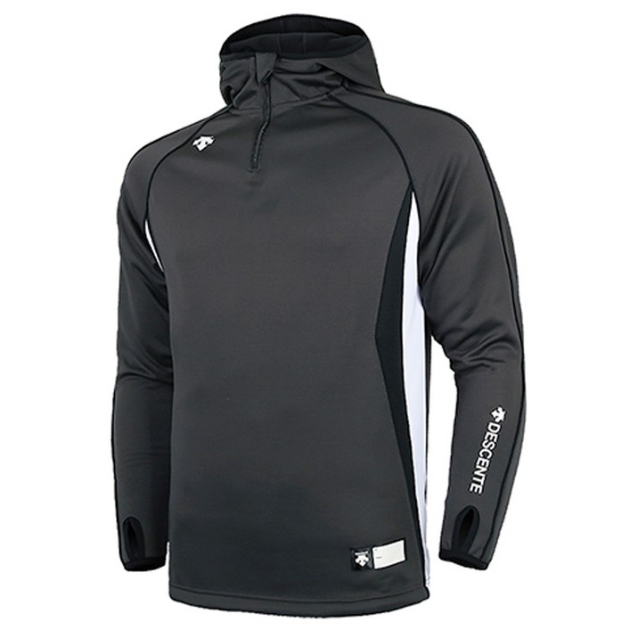 DESCENTE S442WZHD01] 데상트 2017 기모 후드 풀오버 (회색) 후드티셔츠