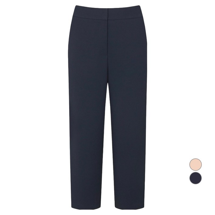 더아이잗 여성용 백 밴딩 배기핏 팬츠 IP5A0SL351