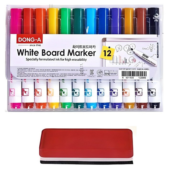 동아 화이트 보드마카  보드지우개