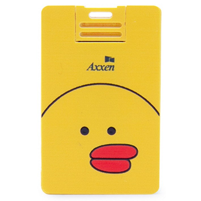 액센 뚱글이 오리 캐릭터 카드형 USB 메모리 U38, 128GB 액센 뚱글이 오리 캐릭터 카드형 USB 메모리 U38, 128GB